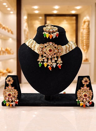Necklace and Earrings A-41