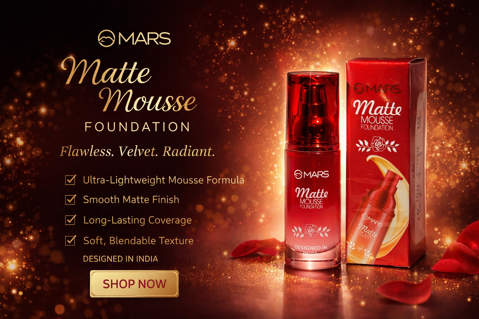 FOUNDATION - MATTE MOUSSE-CM-78