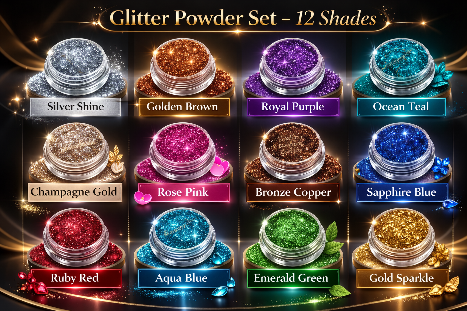 EYE SHADOW - GLITTER-CM-61