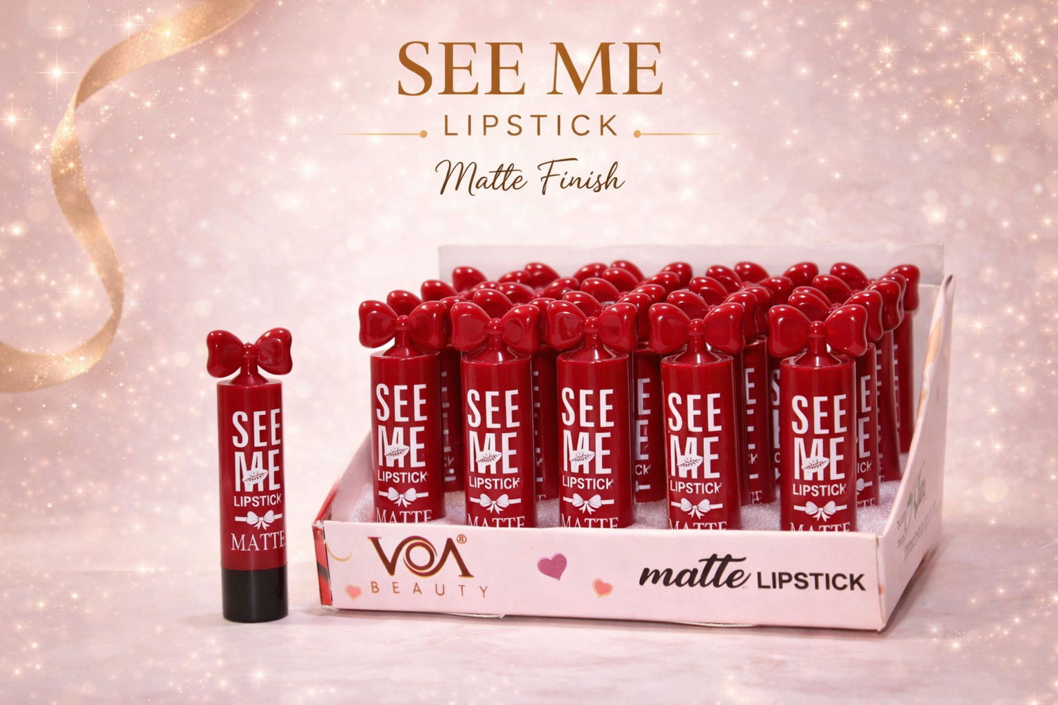 LIPSTIC - MATTE - RED Color-CM-51