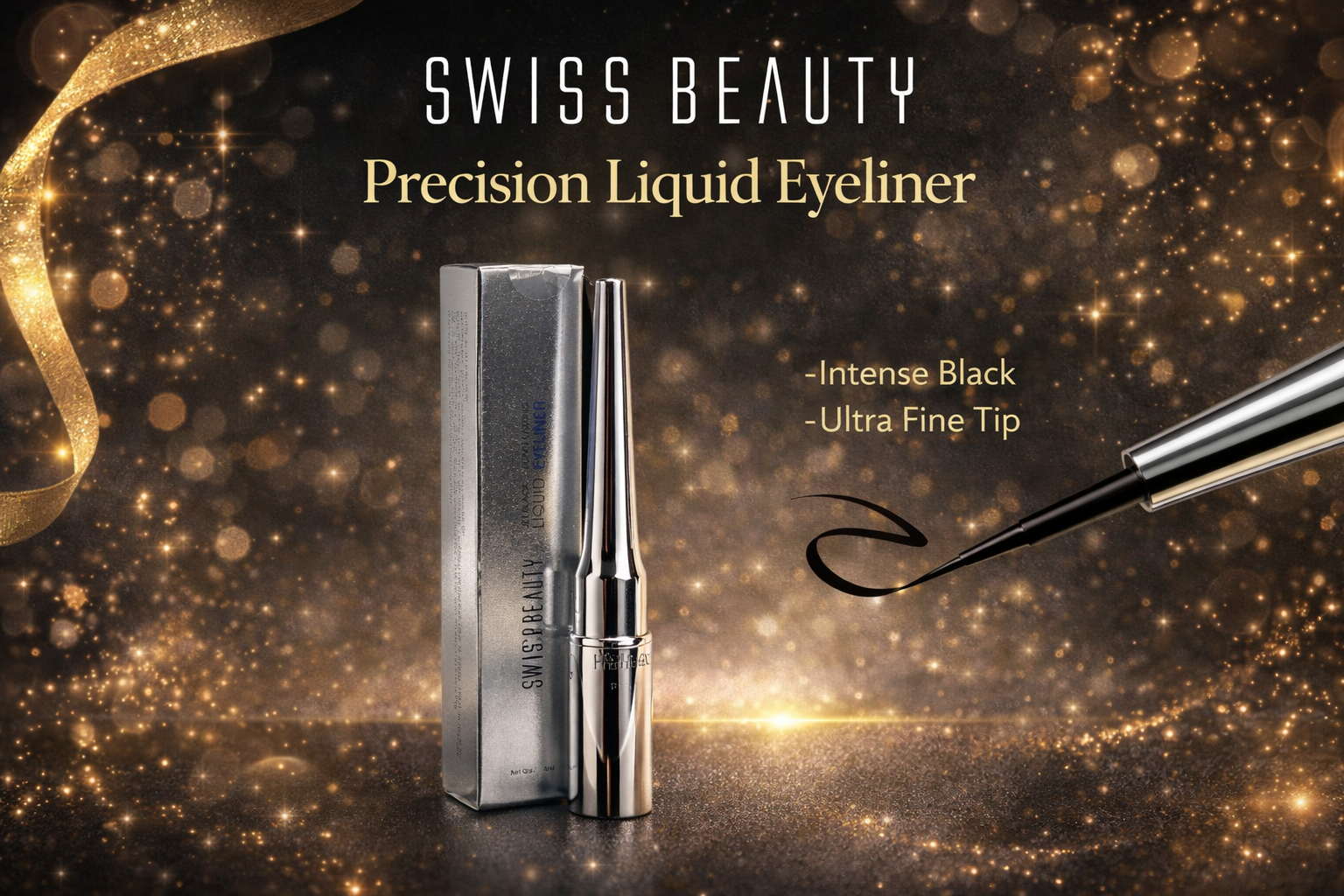 LIQUID EYELINER- SWISS BEAUTY CM-43