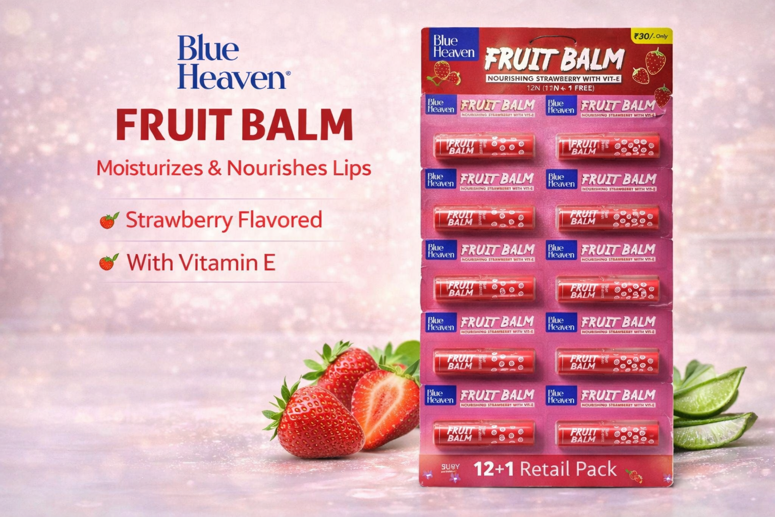 BLUE HEAVEN - LipBalm - Fruit LipBalm- CM-02