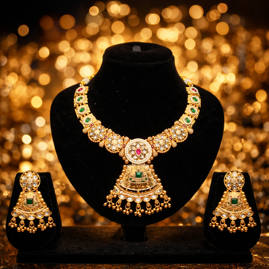 Neckles & Earrings -A95