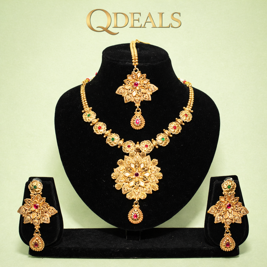 Neckles & Earrings - A111