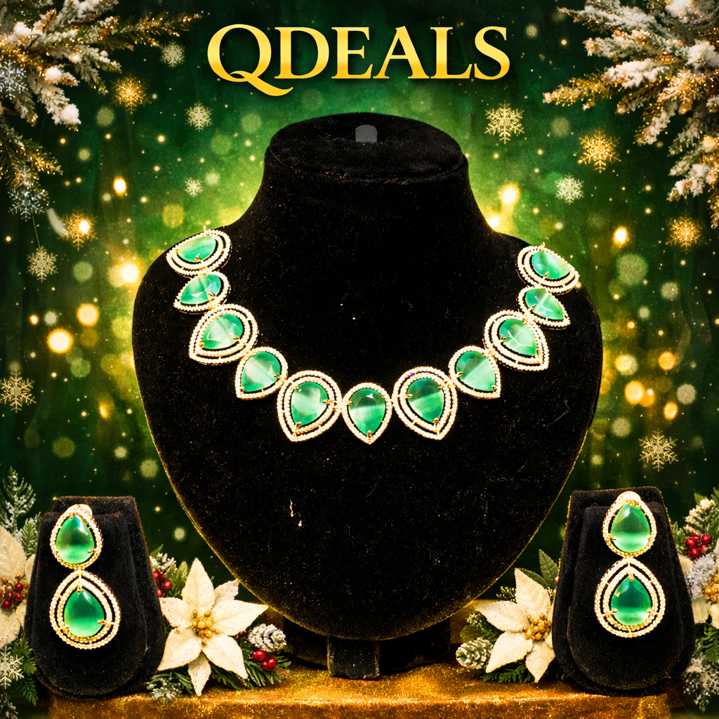 NeckLes & Earrings - R15 -A