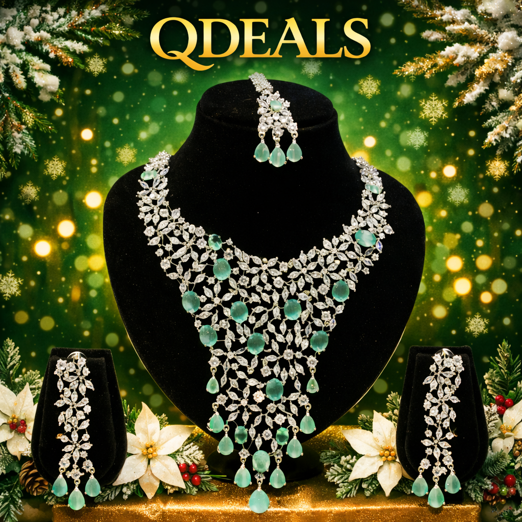 NeckLes & Earrings -R12-C
