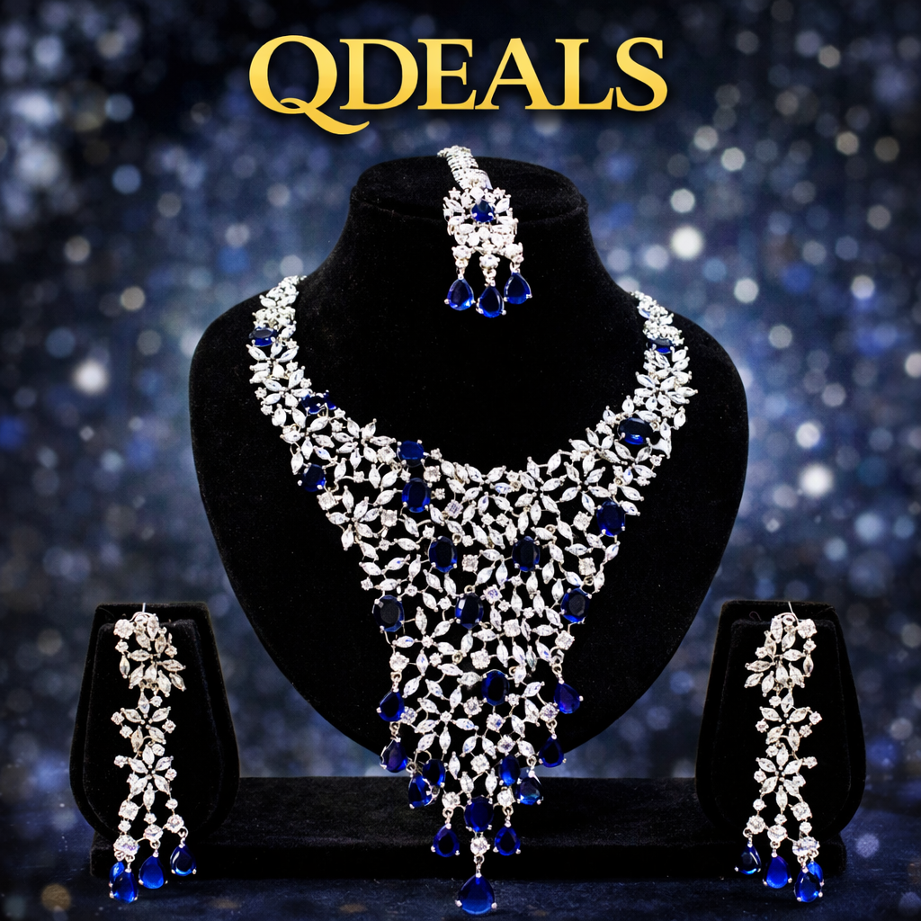 NeckLes & Earrings -R12B