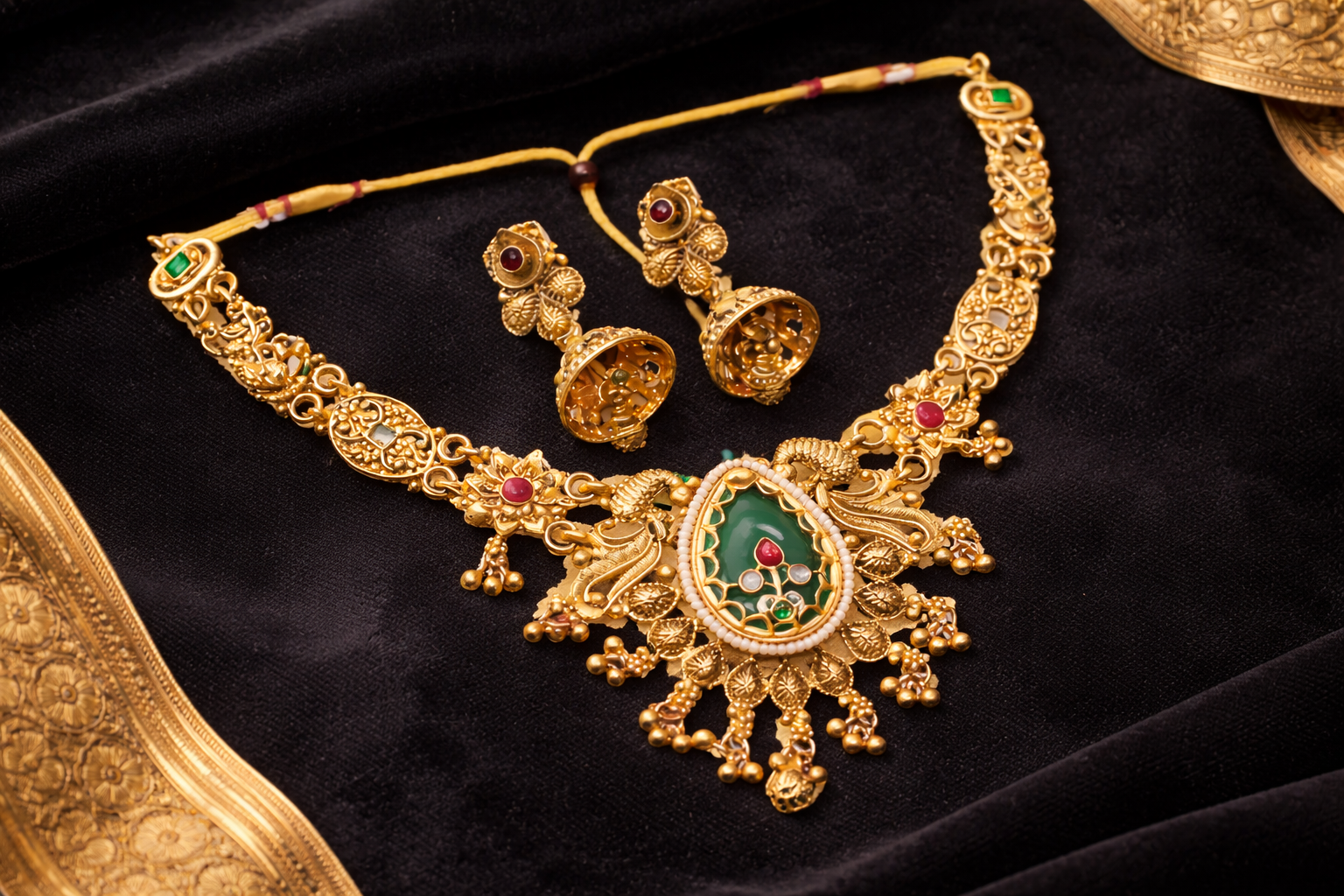 Neckles & Earrings -A -98, A -102