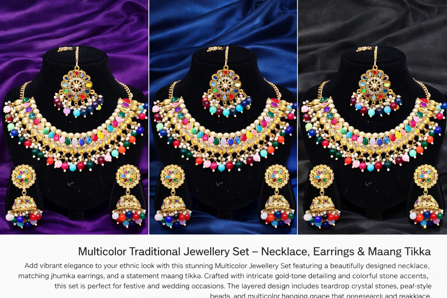 Neckles & Earrings - A -90