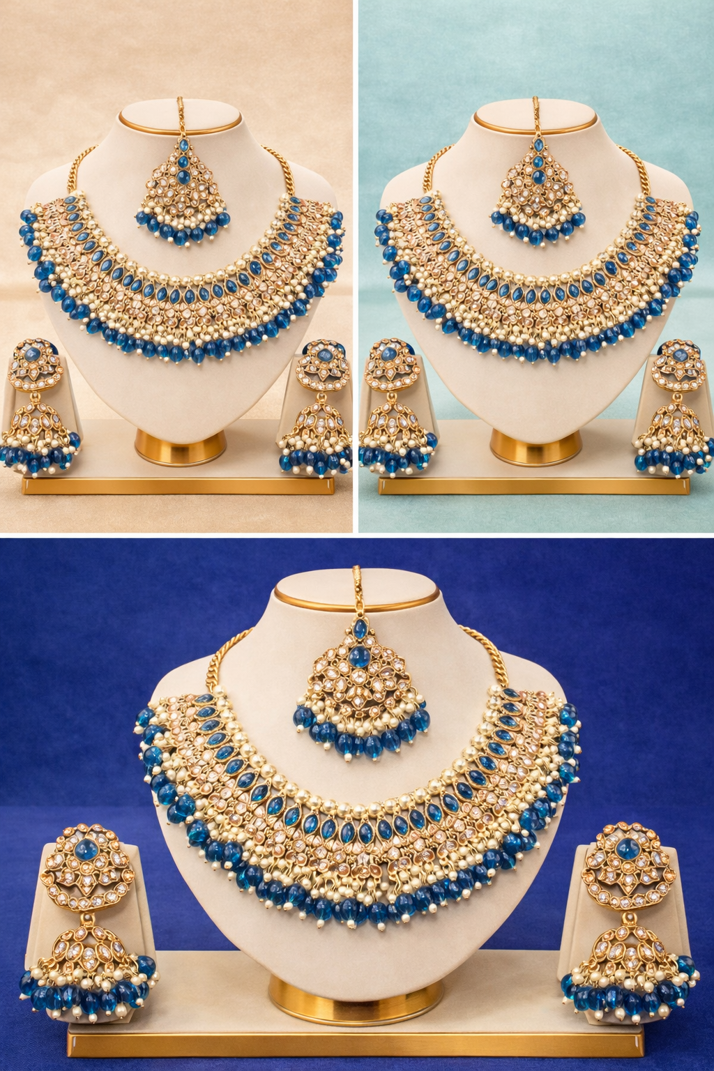 Neckles & Earrings - A89