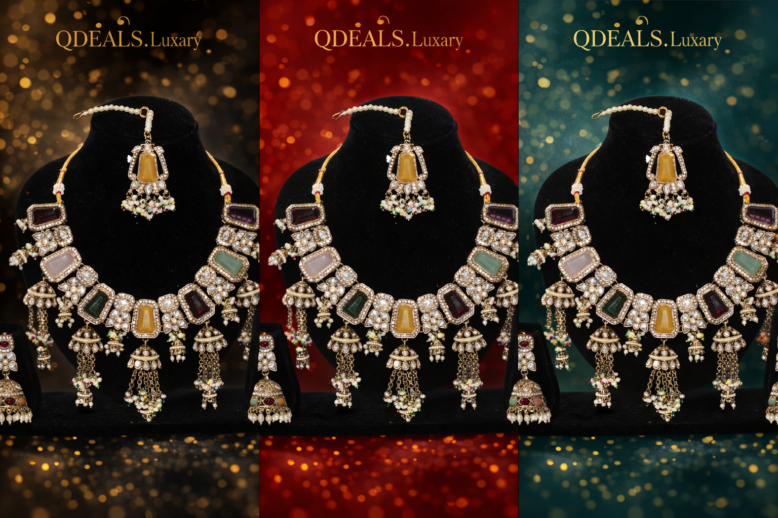 Neckles & Earrings - A54