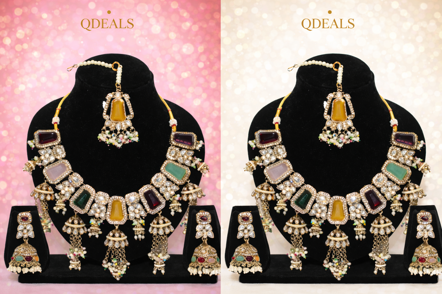 Neckles & Earrings - A54