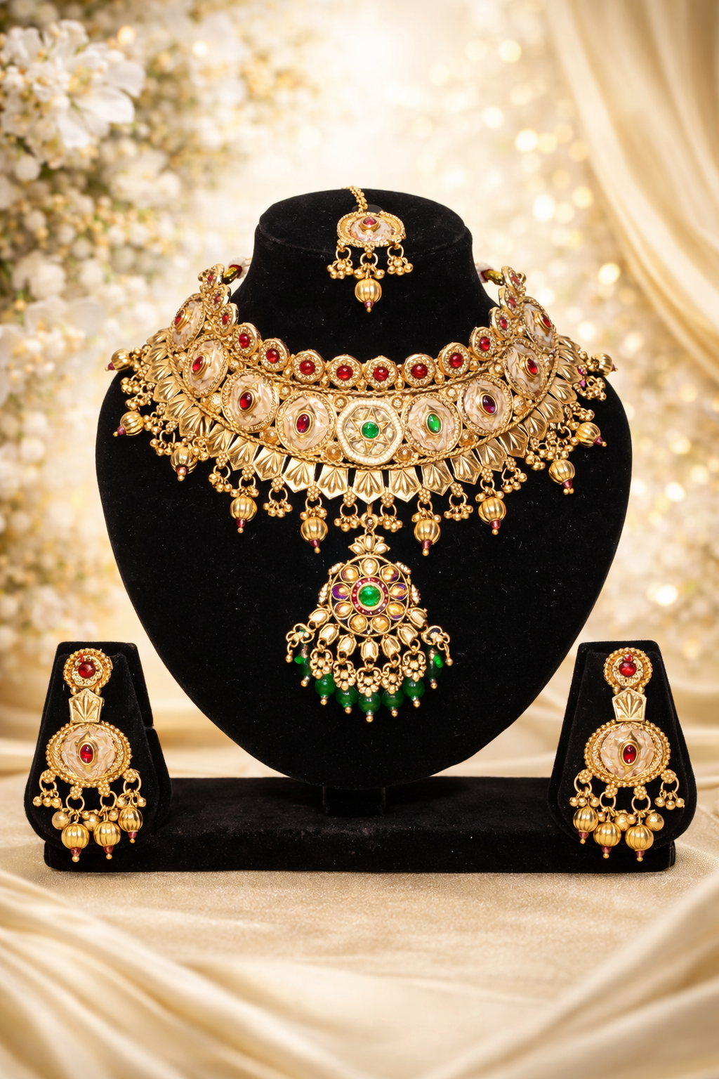 Neckles & Earrings - A-14
