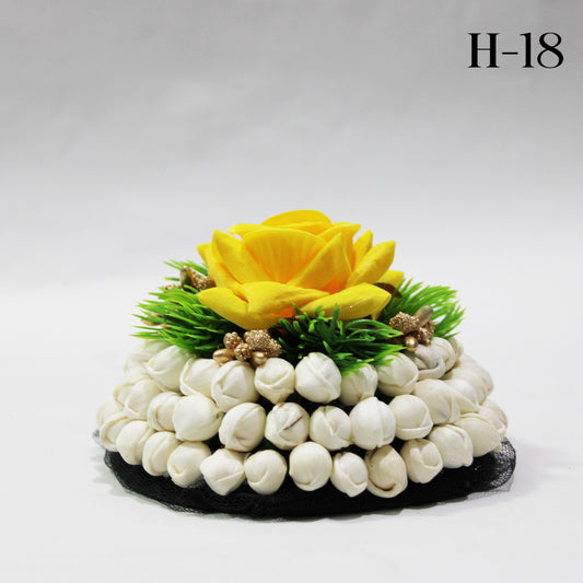 Floral Hair Buns H-17A