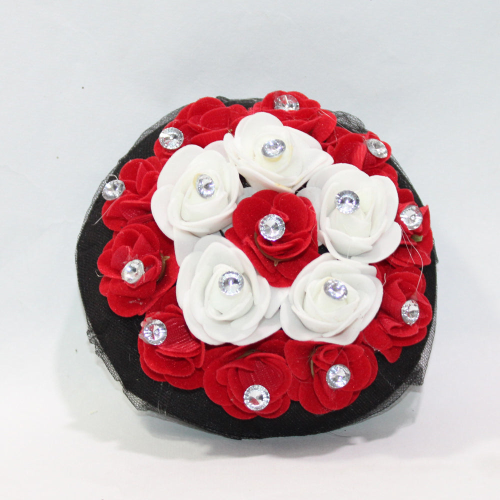 Floral Hair Buns H-12