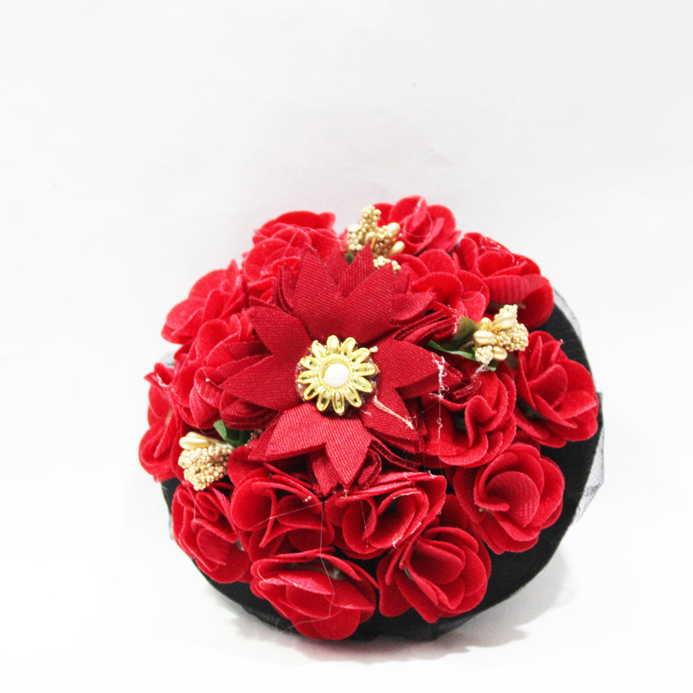 Floral Hair Buns H-13