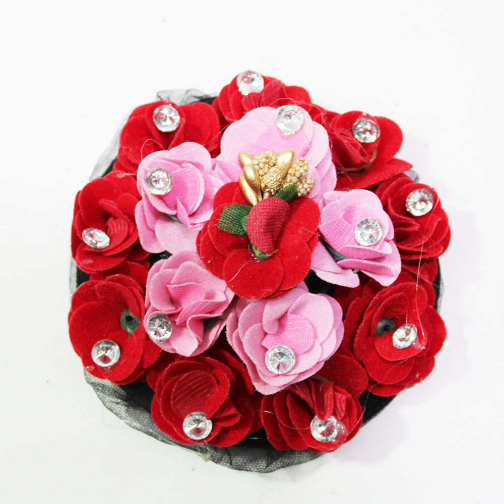 Floral Hair Buns H-15