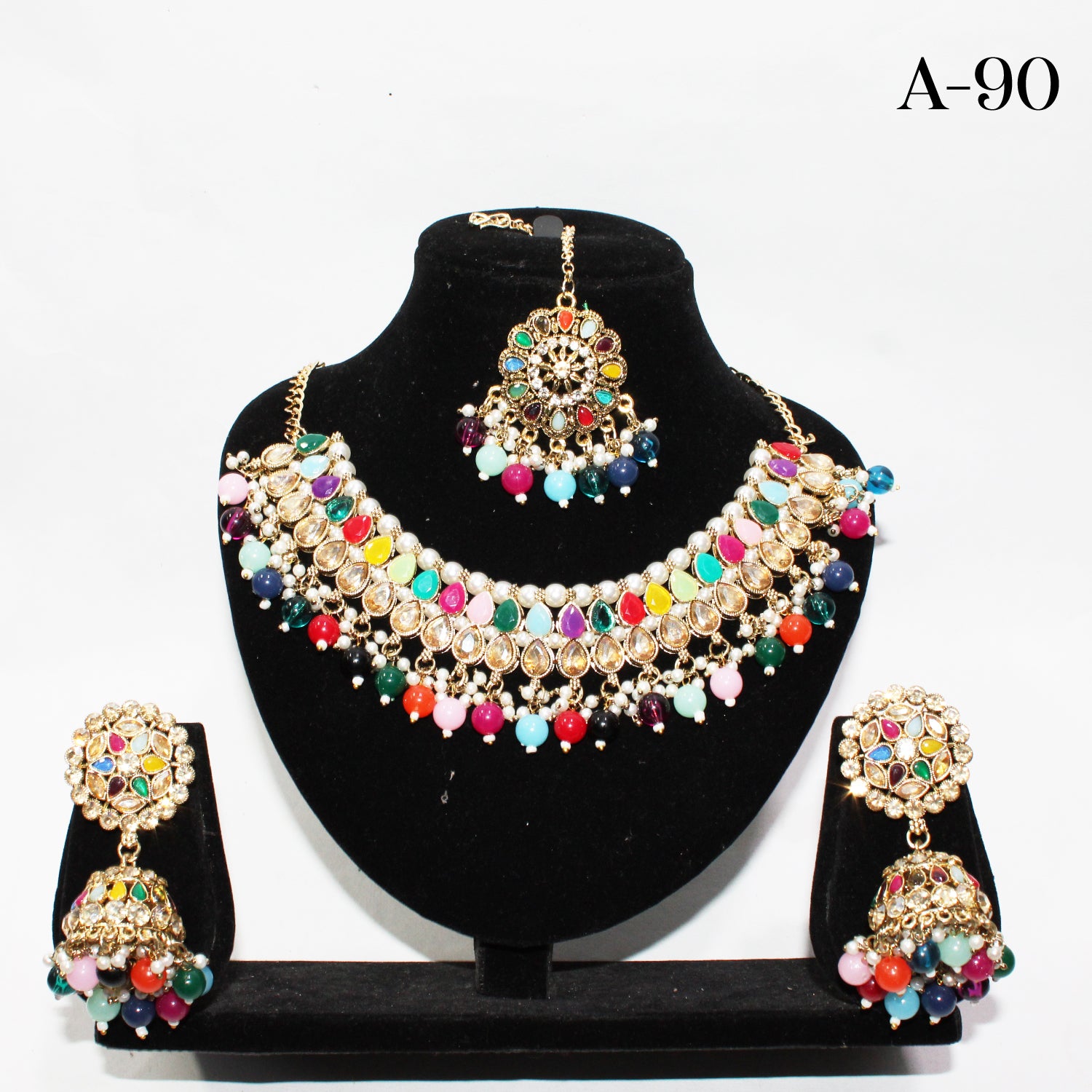 Neckles & Earrings - A -90