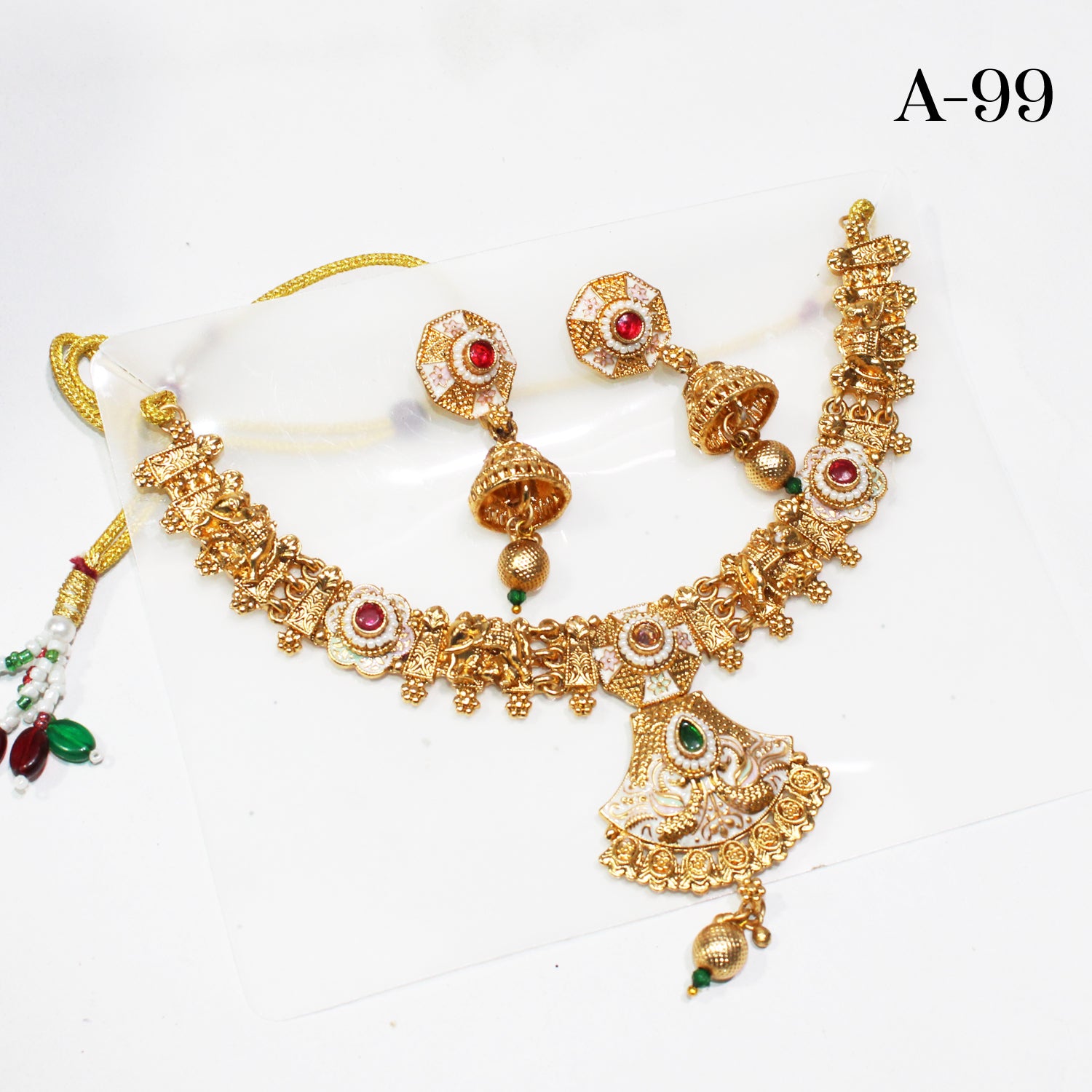 Neckles & Earrings -A -99