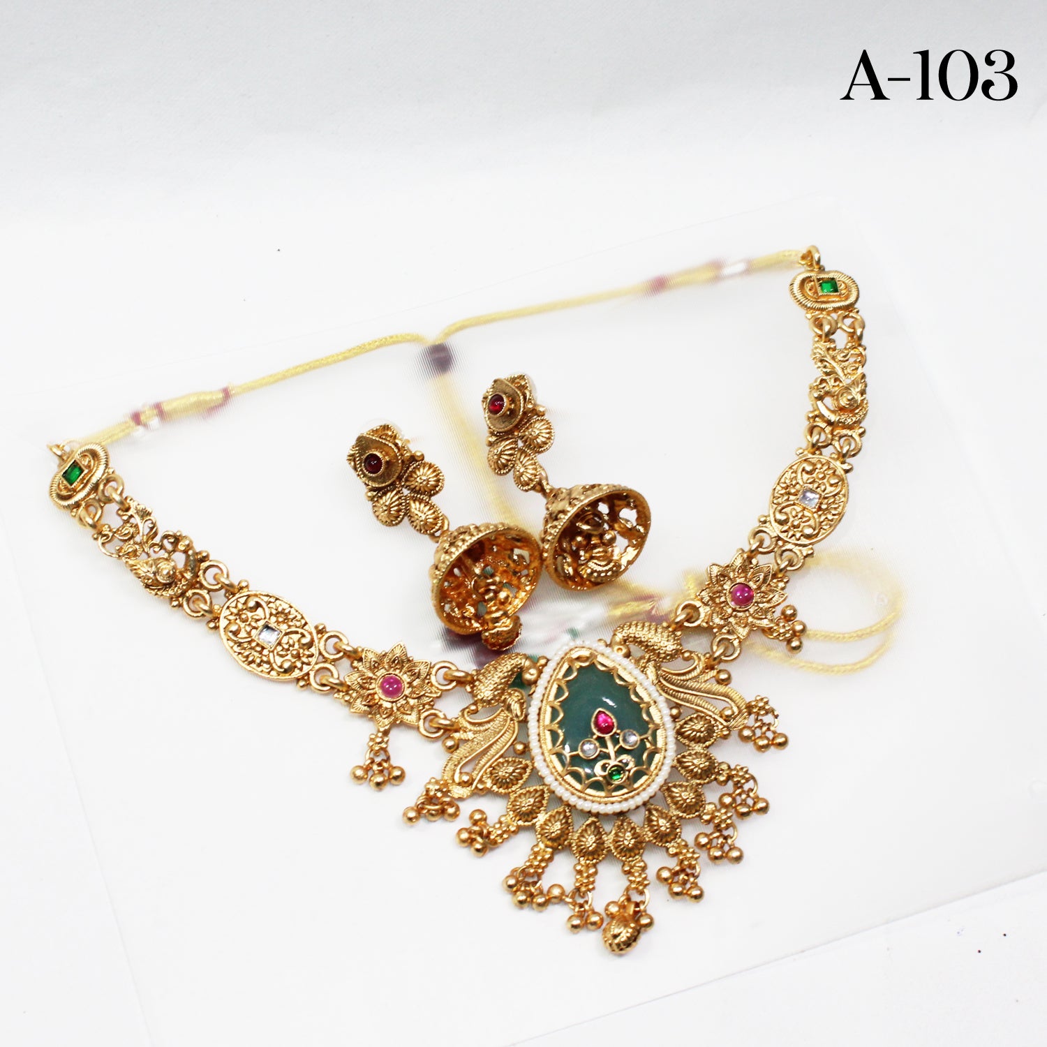 Neckles & Earrings -A -98, A -102