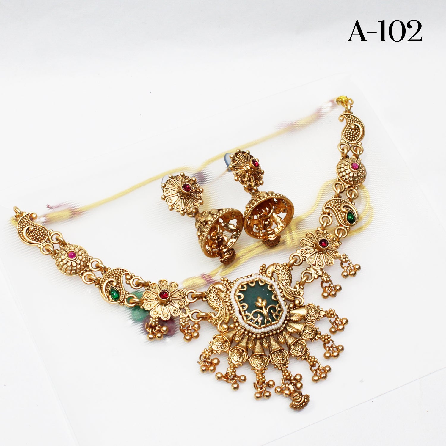Neckles & Earring -A-102,A-100