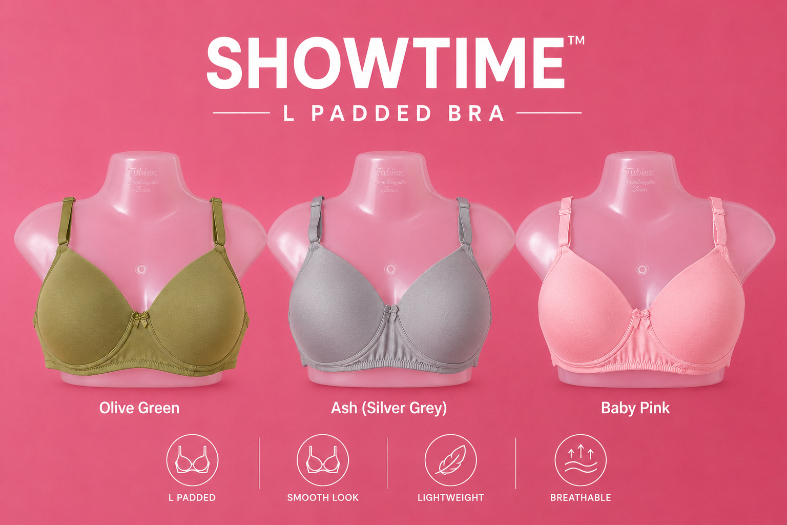 SHOWTIME L -PADDED BRA L-116