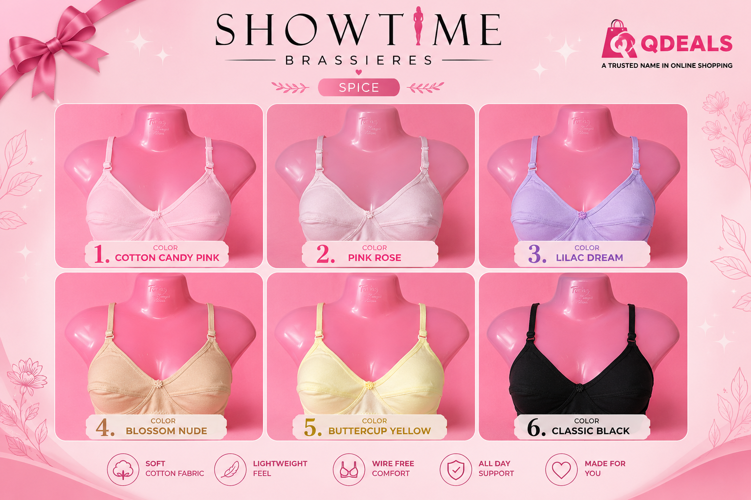 SHOWTIME BRASSIERS SPICE L-47