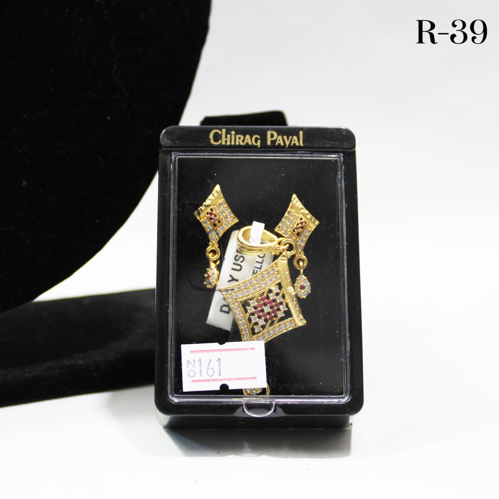 Pendent with Earrings R39