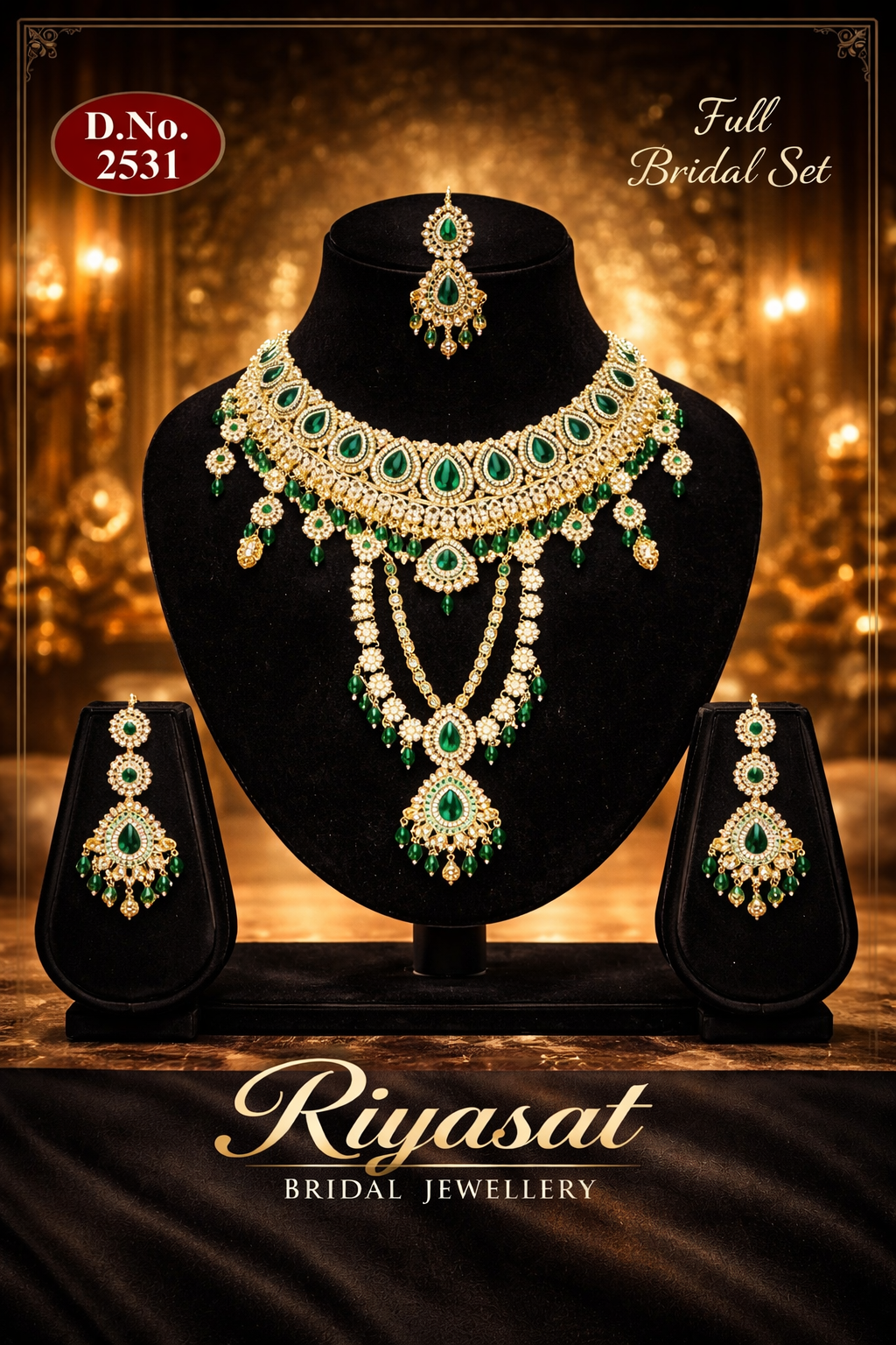 BRIDAL FULL SET GREEN -1