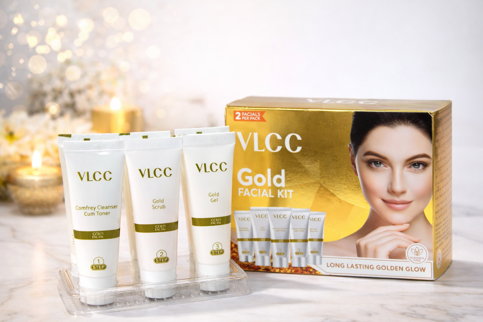 VLCC - GOLD FACIAL KIT-CM-73