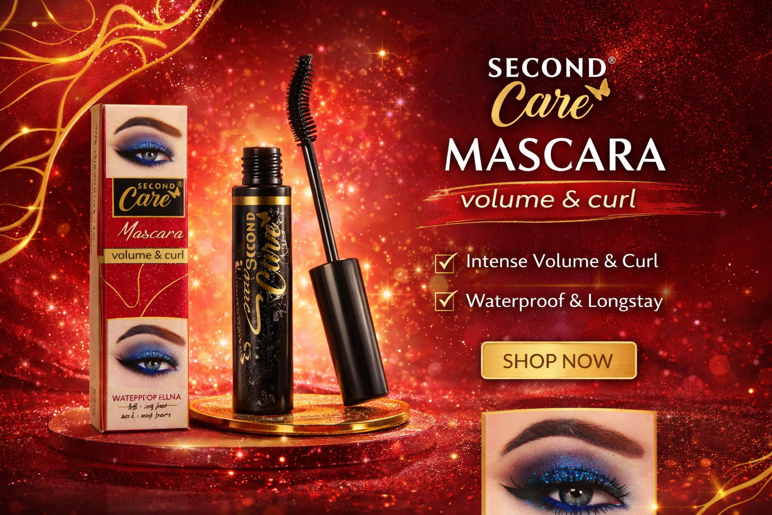 MASCARA  WATER PROOF-CM-39