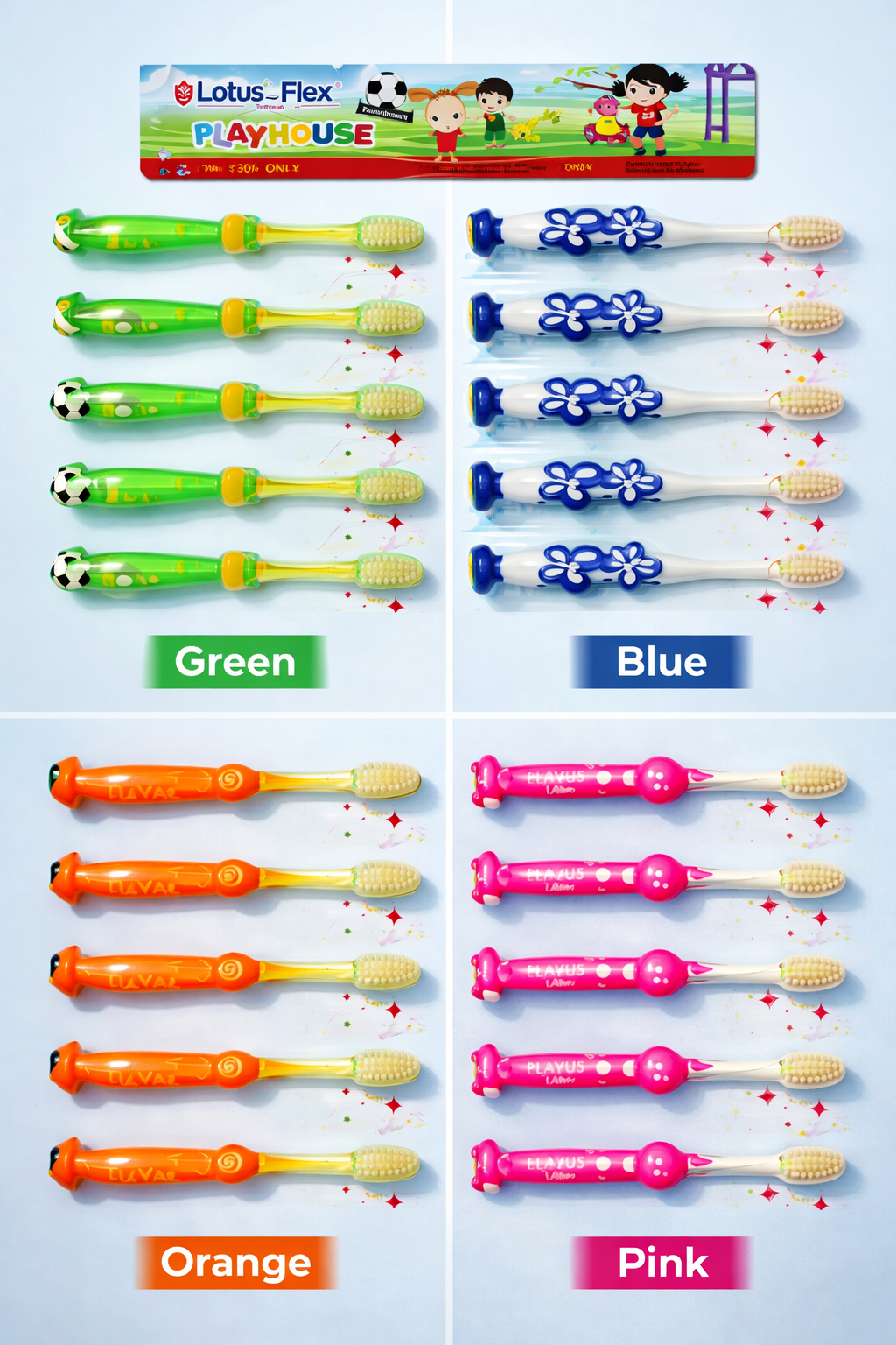 LOTUS FLEX KIDS - Tooth Brush - CM-03