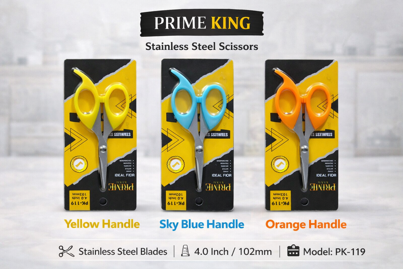 PRIME KING -Stainless steel Scissor - CM-44