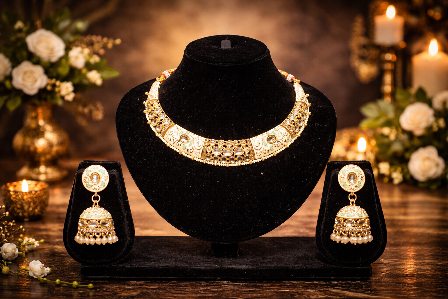 Neckles & Earrings - A-21