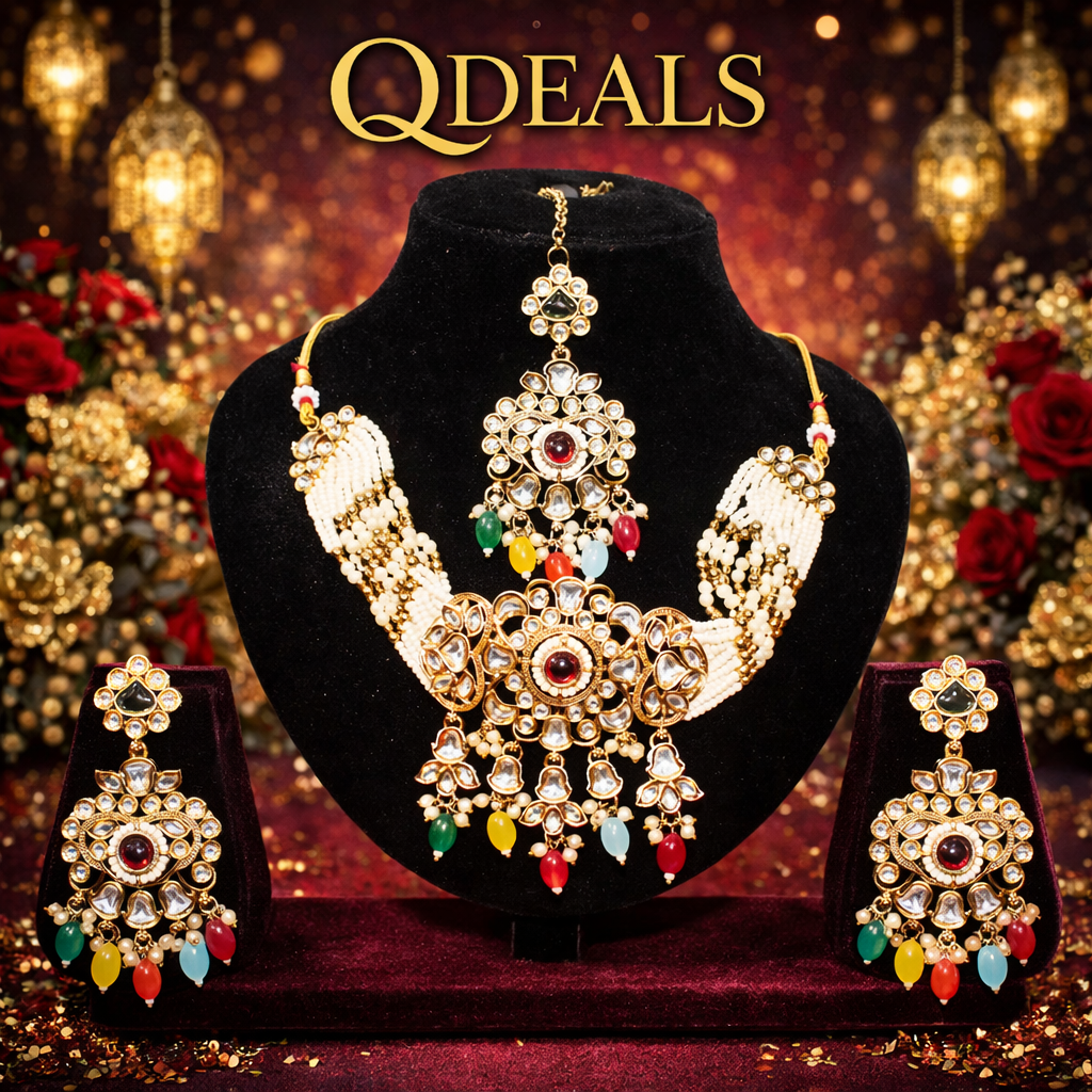 Neckles & Earrings - A44