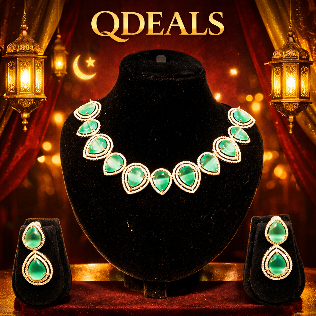 NeckLes & Earrings - R15 -A