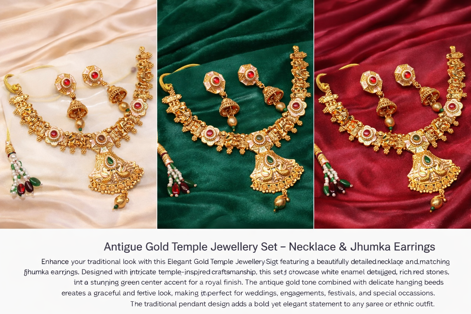 Neckles & Earrings -A -99