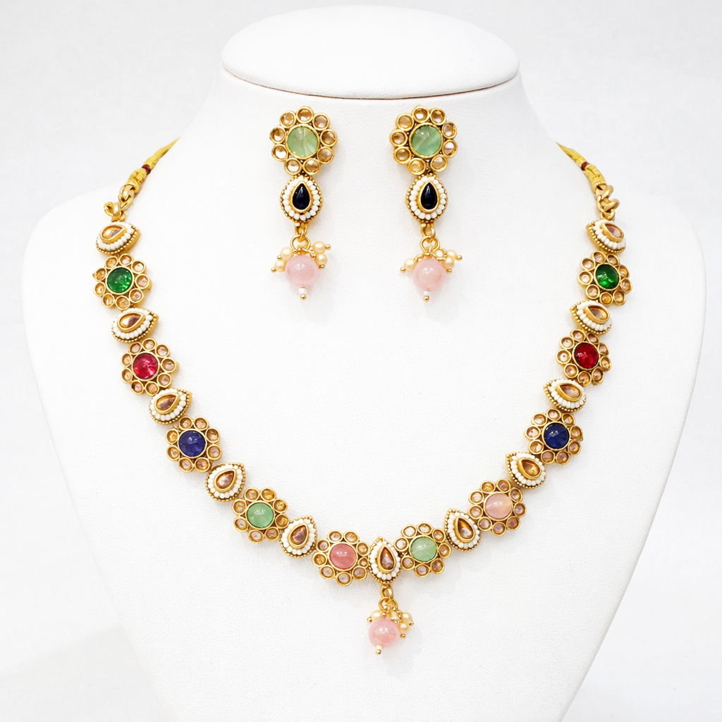 Neckles & Earrings -A -103