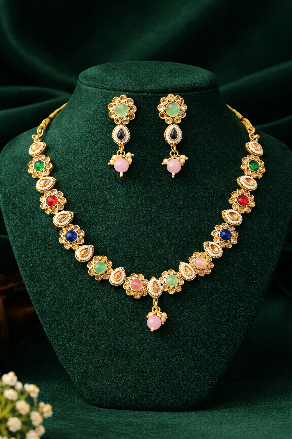 Neckles & Earrings -A -103