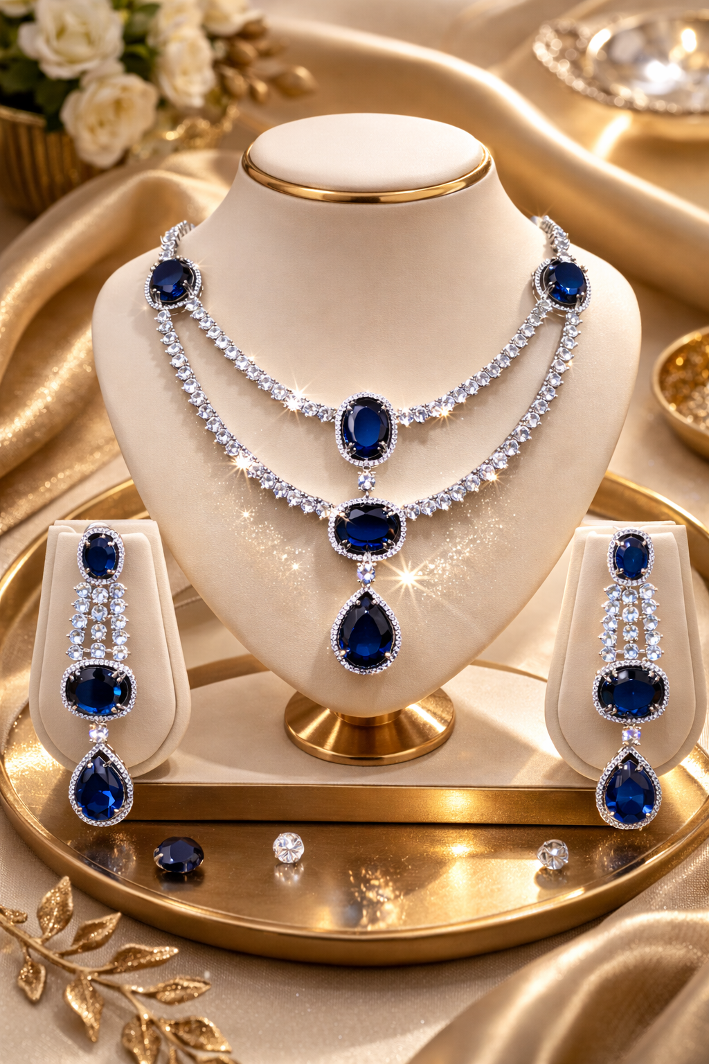 Neckles & Earrings - A-22