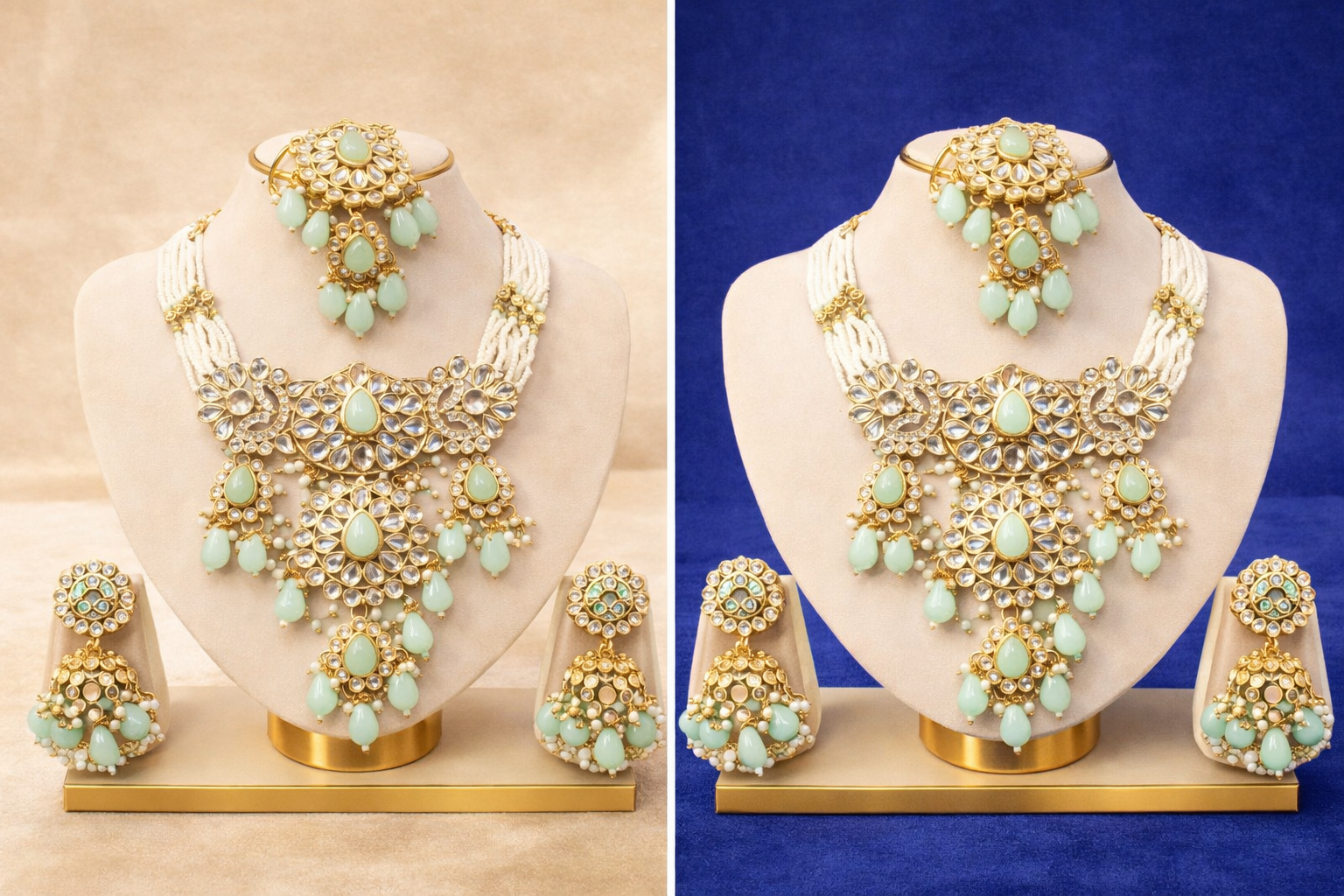 Neckles & Earrings - A55