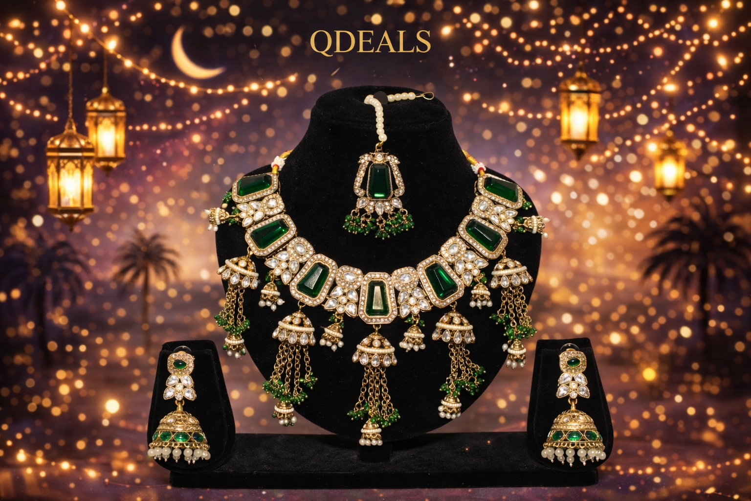 Neckles & Earrings - A56