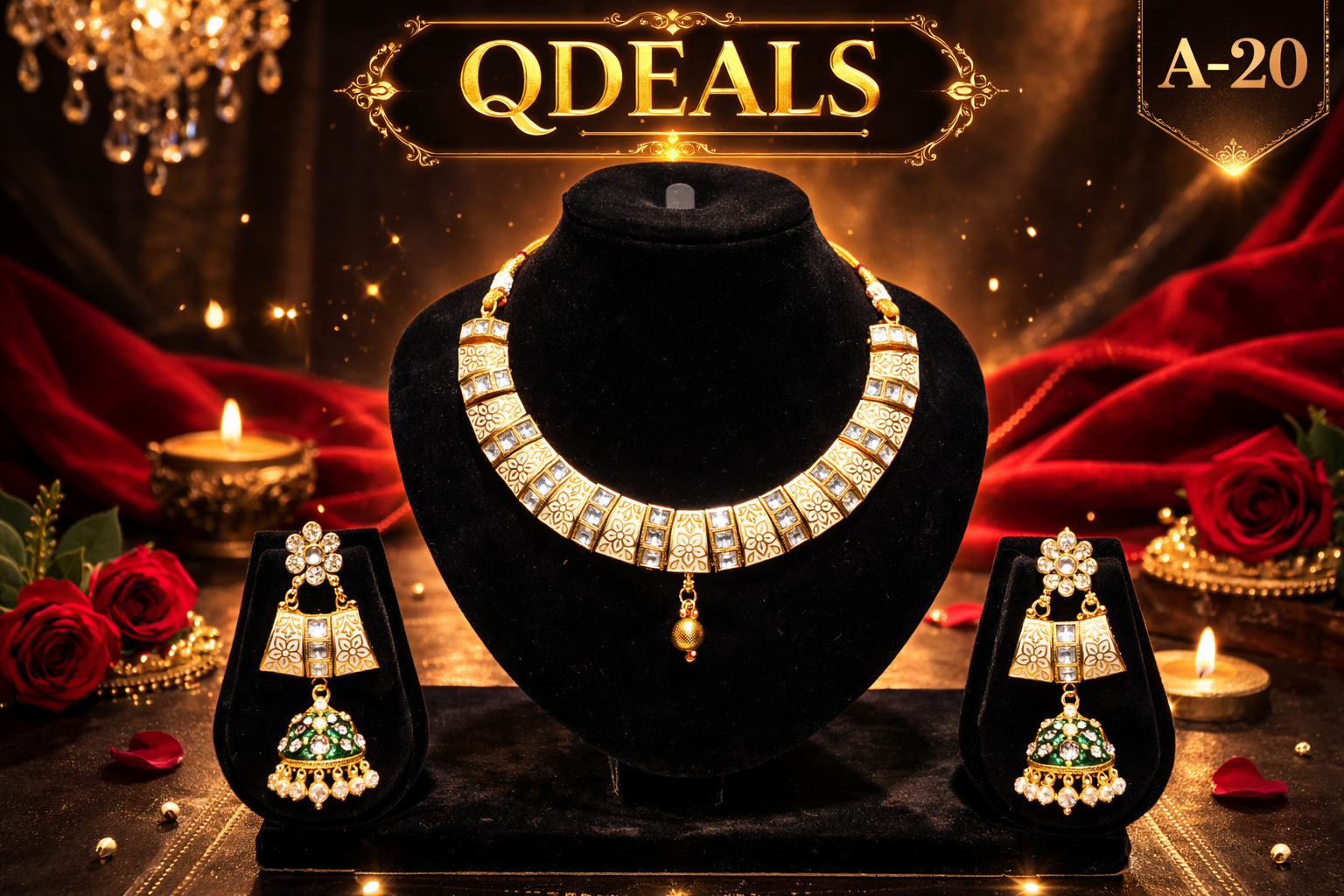 Neckles & Earrings - A-20