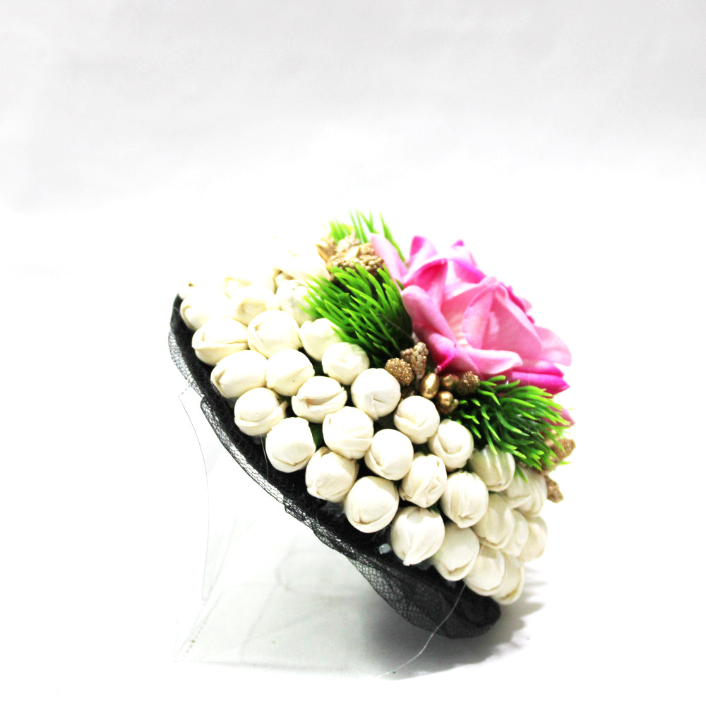 Floral Hair Buns   H-17C