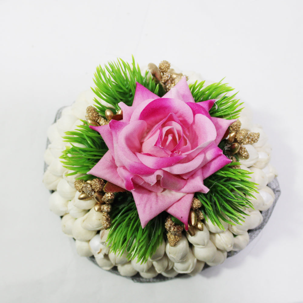 Floral Hair Buns   H-17C