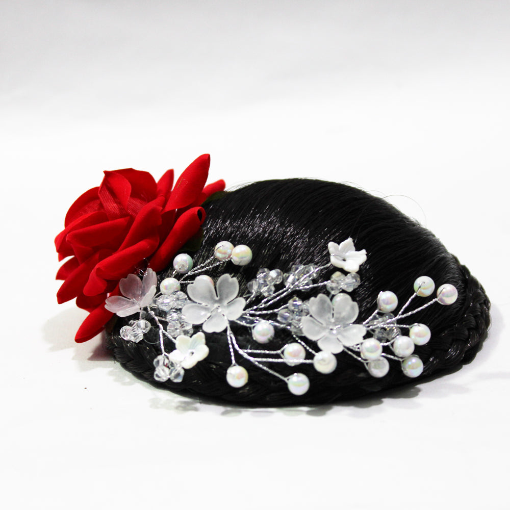 Floral Hair Buns   H-16