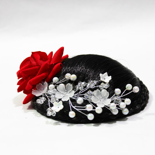 Floral Hair Buns   H-16