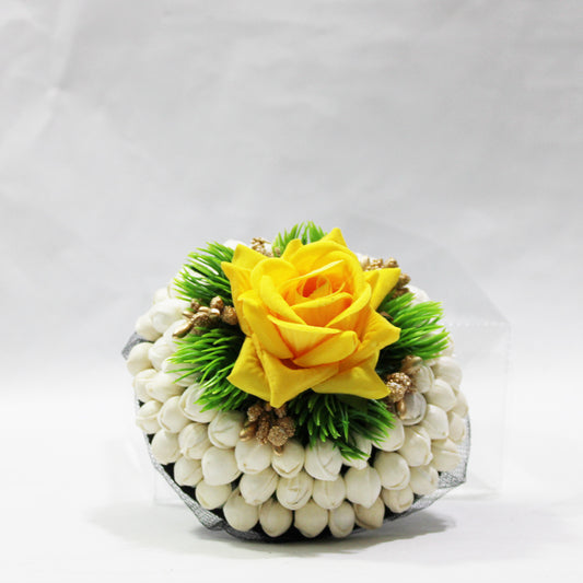 Floral Hair Buns   H-17A