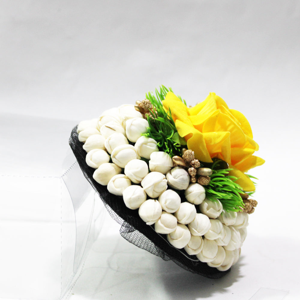 Floral Hair Buns   H-17A