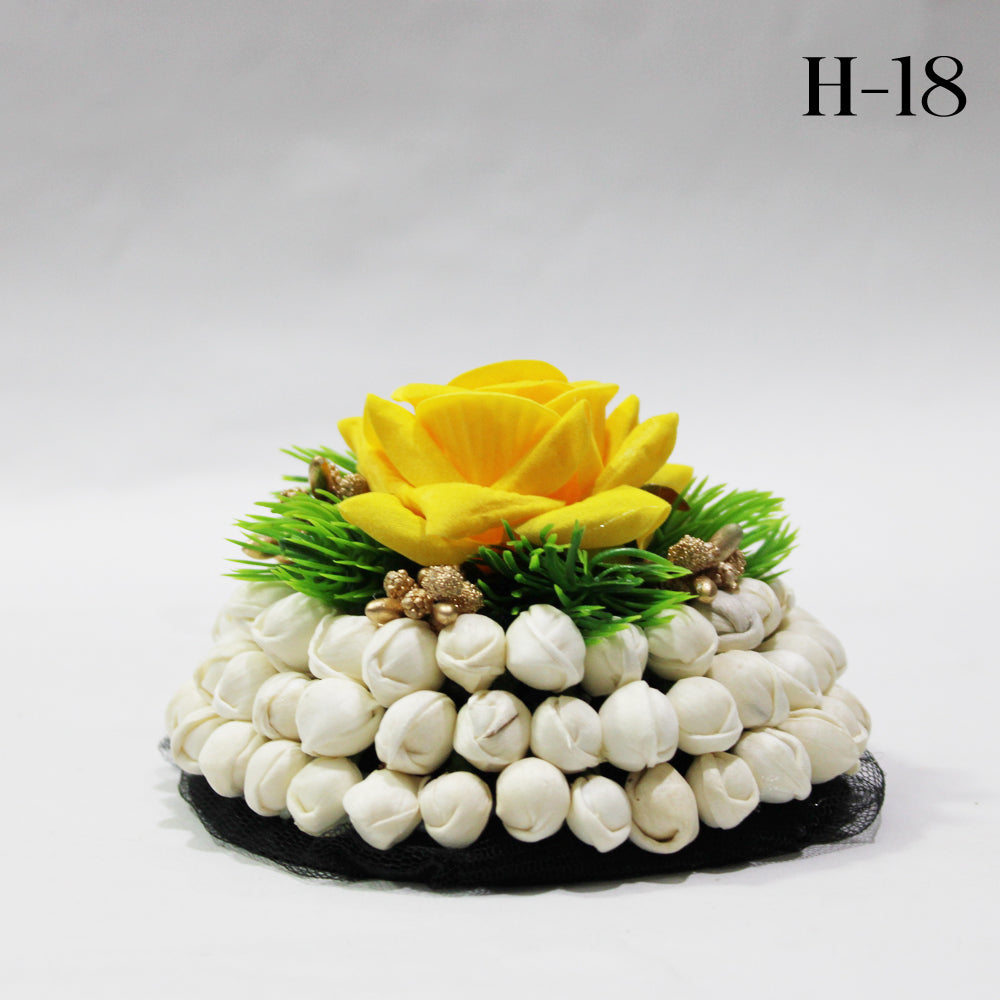 Floral Hair Buns   H-17A